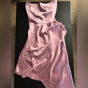 Forever 21 Pink Satin Dress